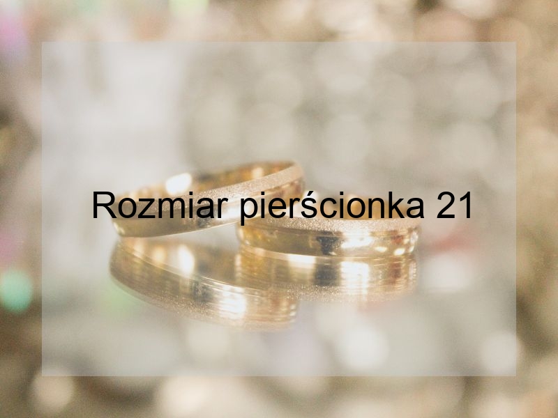 Rozmiar pierścionka 21